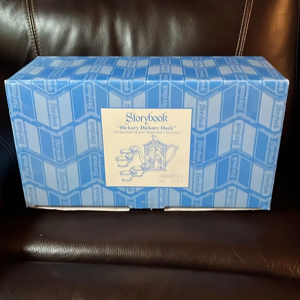 Department 56 hickory Dickies Dock tea set - Picture 9 of 14